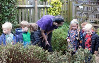 Children Playing Outdoors